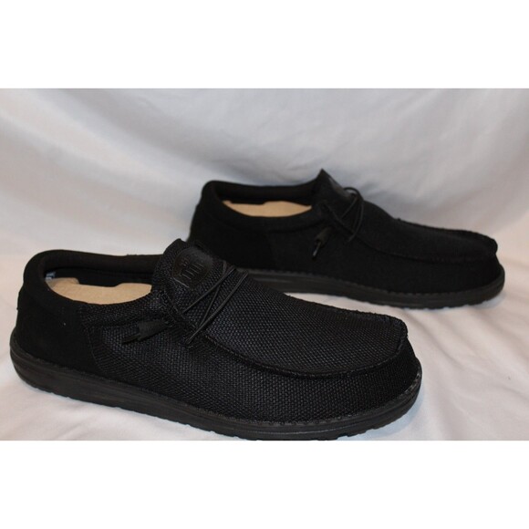 Hey Dude Men's Wally Mix Funk‎ Mono Shade Black NEW - Picture 3 of 5